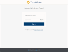 Tablet Screenshot of haywardwesleyan.bvcms.com