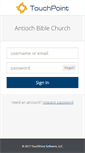 Mobile Screenshot of abchurch.bvcms.com